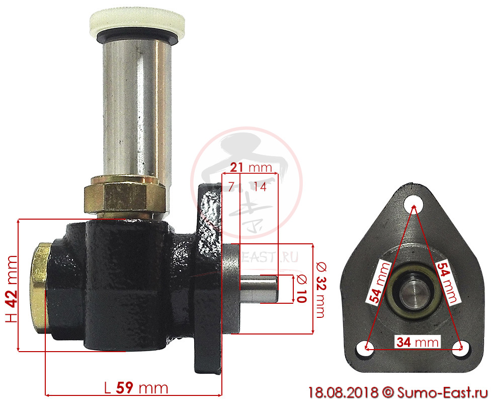 помпа подкачки низкого давления f019 (тннд) isuzu 6bg1(komatsu) nissan fe6