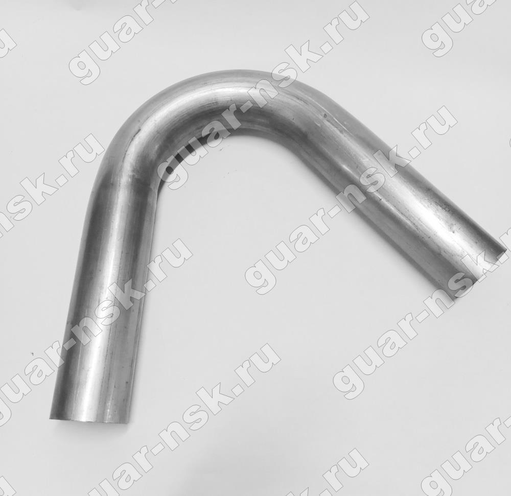 135ep225 труба глушителя изогнутая 45° нержавеющая 54/57мм*300мм