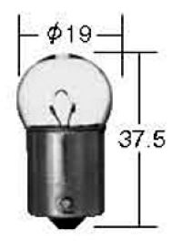 3643 лампа koito 24v12w