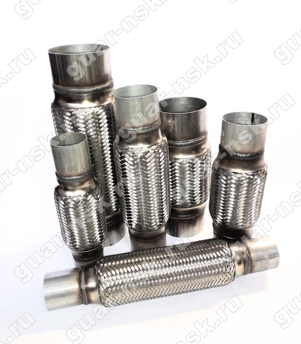 гофра глушителя 3-х слойная 57/60*203*305