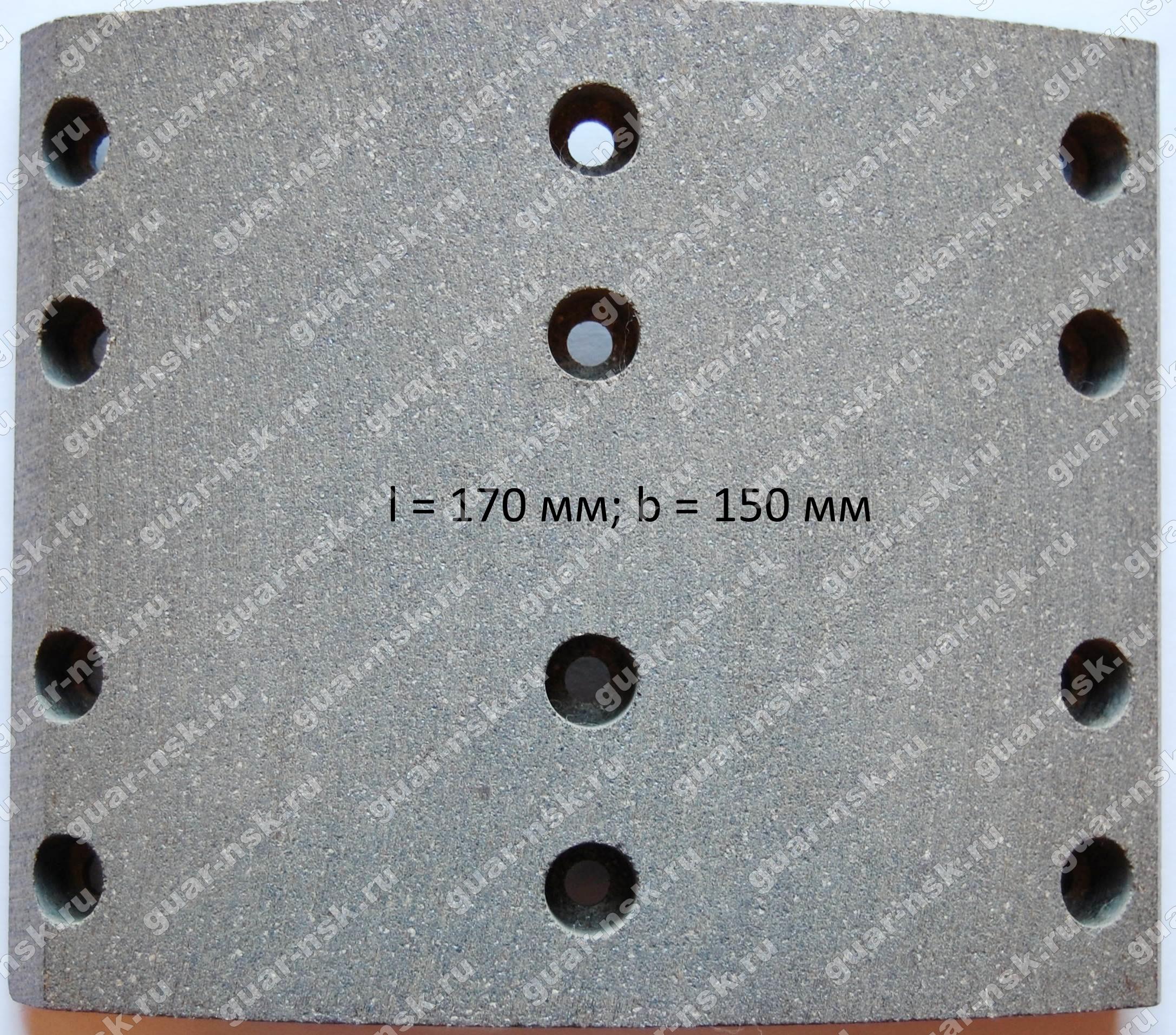 blm-370-1500 nuk тормозные накладки