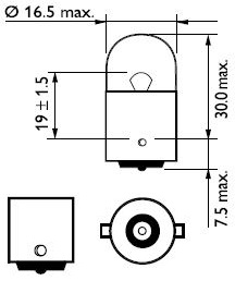 13814 лампа philips 24v 10w