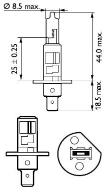 13258 лампа philips 24v 70w