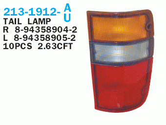 213-1912l фонарь задний bighorn 92-97г
