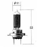 лампы н7 'whitbeam' koito,12в,55вт= 100w 2 шт.