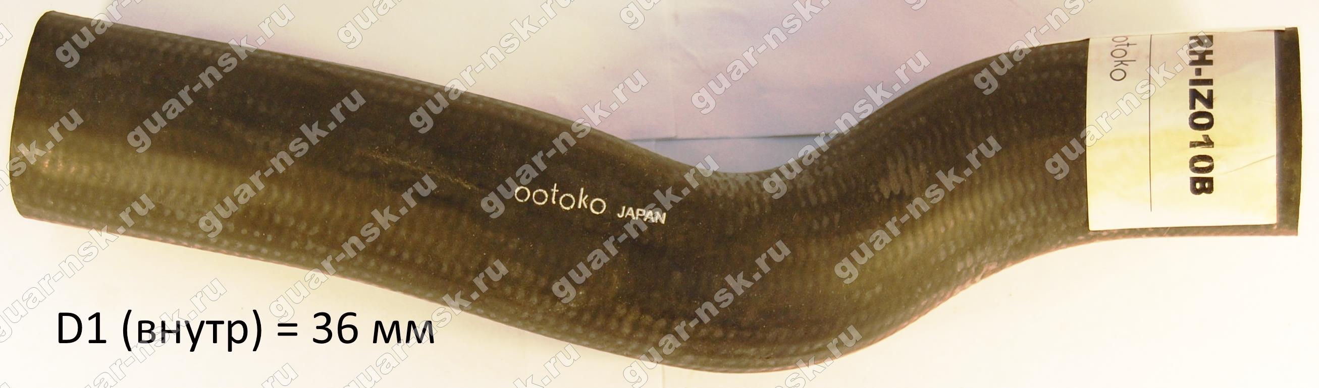 RHA-IZ010B Ootoko Патрубок радиатора нижний Isuzu ELF, 8970340132, 8970899161