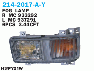 214-2017R-A-Y Противотуманка ММС FUSO '98г.-